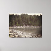 メイン海岸穏 キャンバスプリント (正面)