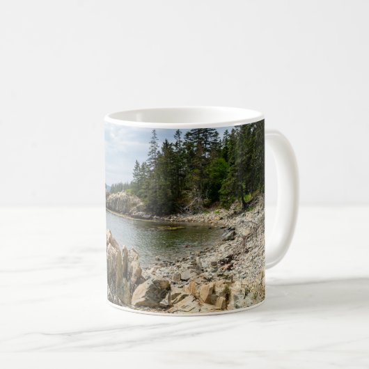 メイン海岸線 コーヒーマグカップ (正面右)