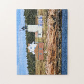 メイン素晴らし州ダックアイランドライトハウス ジグソーパズル (縦)