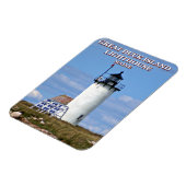 メイン素晴らし州ダックアイランドライトハウス マグネット (左側)