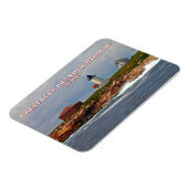 メイン素晴らし州ダックアイランドライトハウス マグネット (左側)