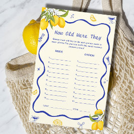 メイン絞りブライダルシャワーレモン推測エイジゲーム