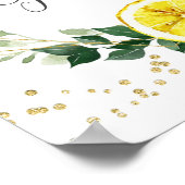 メイン絞りレモンカードとギフトポスター ポスター (角)