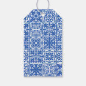 メイン絞りレモンタイル地中海のシャワーのお気に入り ギフトタグ (裏面)