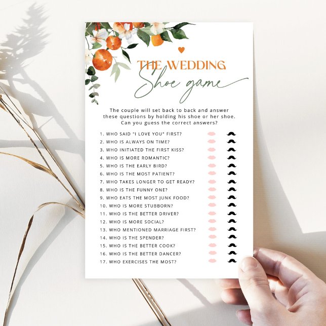 メイン絞り柑橘系結婚のシューゲーム (クリエイターアップロード済み)