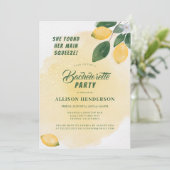 メイン絞り水カラーレモンバチェロレッテ 招待状 (スタンド正面)