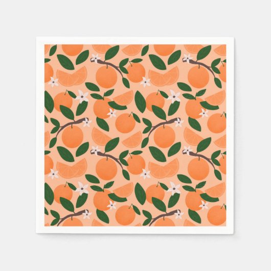 メイン絞り スタンダードカクテルナプキン (正面)