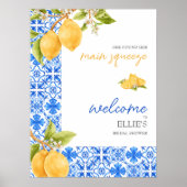 メイン絞り |レモ地中海のンブライダルシャワー ポスター (正面)