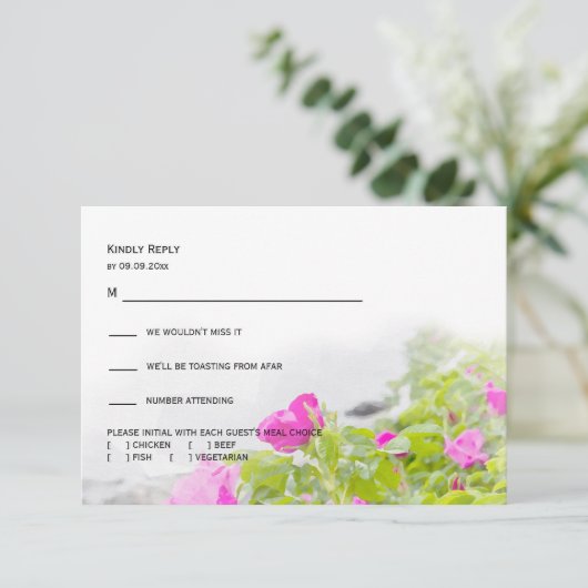 メイン花模様アカディア国立公園フラワー開花 出欠カード (スタンド正面)