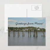 メイン葉書からの挨拶 ポストカード (正面/裏面)