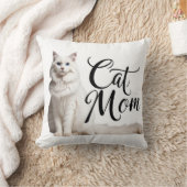 メイン誇りを持ったクーンキャットマムピローIII クッション (ブランケット)