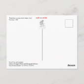 メイン通りはがき ポストカード (裏面)