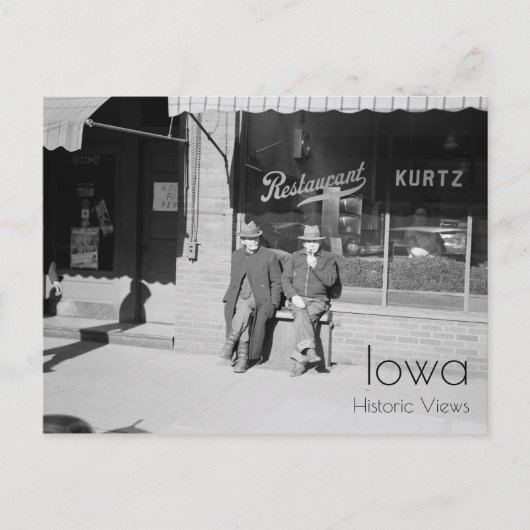 メイン通りはがき ポストカード (正面)