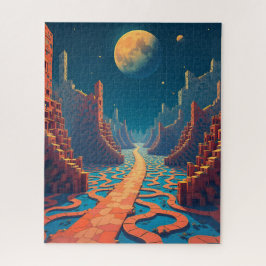 メイン通りオン火星 ジグソーパズル