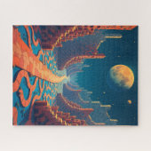 メイン通りオン火星 ジグソーパズル (横)