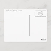 メイン通りビスビー葉書 ポストカード (裏面)