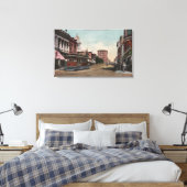 メイン通りビューと通り車 キャンバスプリント (インサイチュ (寝室))