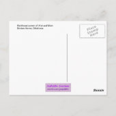 メイン通り商人壁画 ポストカード (裏面)