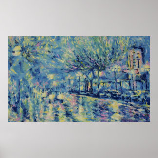 メイン通り雨夜 ポスター