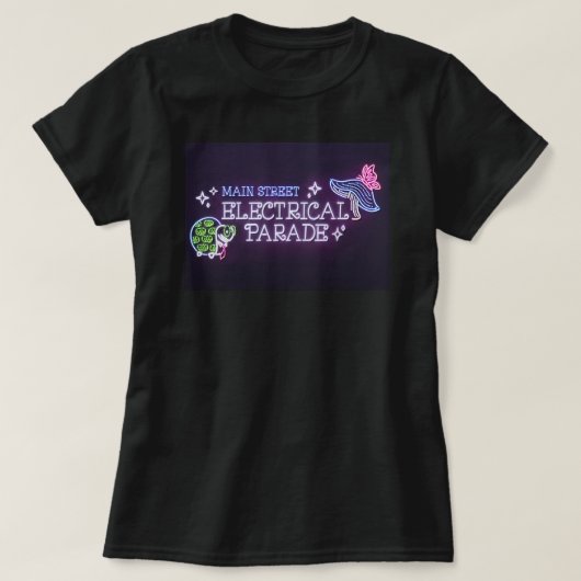 メイン通り電気パレード魔法王国 Tシャツ (デザイン正面)
