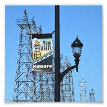 メイン通り，キルゴア，テキサス州,油デリックス