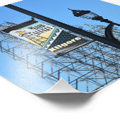 メイン通り,キルゴア,テキサス州,油デリックス フォトプリント (角)