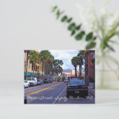 メイン通り、セーフティハーバー ポストカード (スタンド正面)