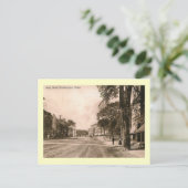 メイン通り、ノーサンプトン、マサチューセッツ州ヴィンテージ ポストカード (スタンド正面)