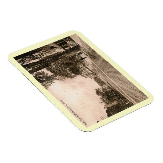 メイン通り、ノーサンプトン、マサチューセッツ州ヴィンテージ マグネット (右側)