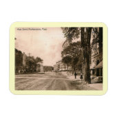 メイン通り、ノーサンプトン、マサチューセッツ州ヴィンテージ マグネット (横)