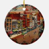メイン通り – バッファロー， NYヴィンテージオーナメント セラミックオーナメント (裏面)