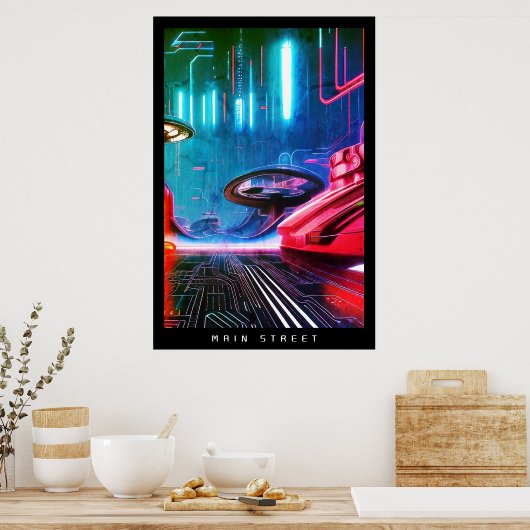 メイン通り ポスター (キッチン)