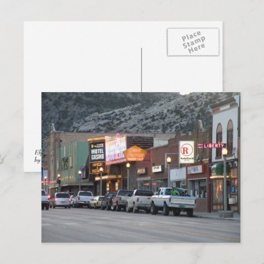 メイン通り ポストカード (正面/裏面)