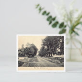 メイン通り、リトルシルバーNJ 1910ヴィンテージスタイル ポストカード (スタンド正面)