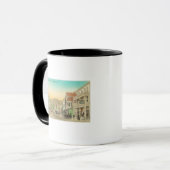 メイン通り、馬車のビュー マグカップ (正面左)