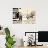 メイン通り、1939年1月 ポスター (ホームオフィス)