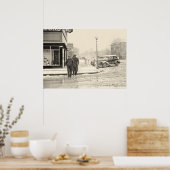 メイン通り、1939年1月 ポスター (キッチン)