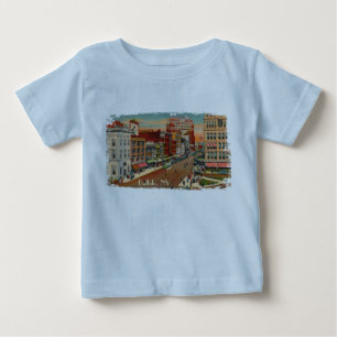 メイン通り- Buffalo, NY VintageBaby Shirt ベビーTシャツ