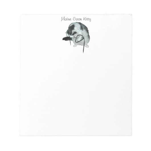 メイン遊クーンキャッツメモ帳 ノートパッド (正面)