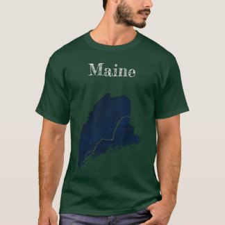 メイン郡と州 Tシャツ