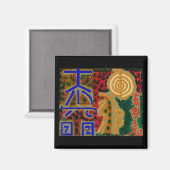 メイン霊気ヒーリングシンボルマグネット マグネット (正面/裏面)