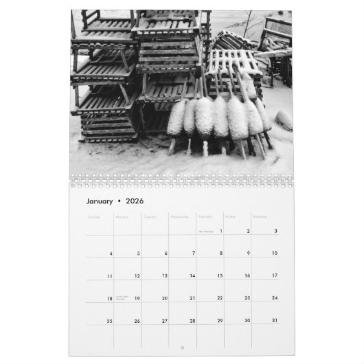 メイン2020 カレンダー (1月 2026)