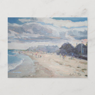 メイン，ウェルズ，ドレイクズアイランドビーチ ポストカード