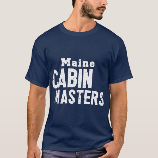 メイン・キャビン・マスターズ Tシャツ (正面)