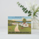 メイン、グレンコーブモーターコート、カムデン ポストカード (スタンド正面)