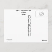 メイン、グレンコーブモーターコート、カムデン ポストカード (裏面)