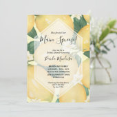 メイン スクイーズ ブライダル シャワー 招待状 (スタンド正面)