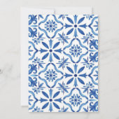 メイン スクイーズ モダン ウォーターカラー レモン ブライダル 招待状 (裏面)