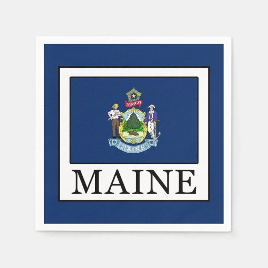 メイン スタンダードカクテルナプキン (正面)