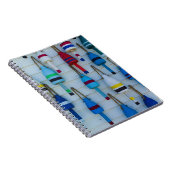 メイン、ストニントン、装飾ロブスターブイ ノートブック (右側)